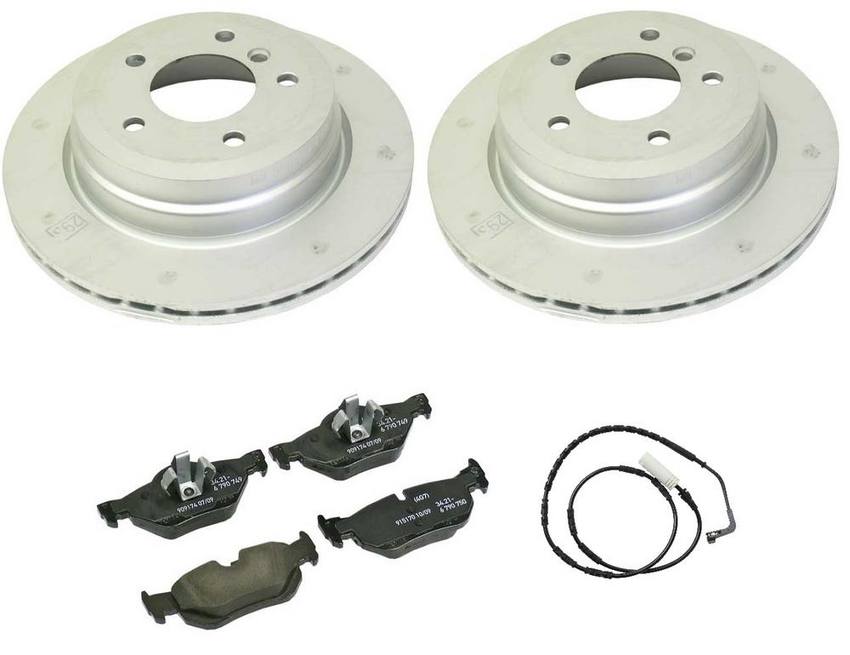 BMW Brake Kit - Pads and Rotors Rear (300mm)